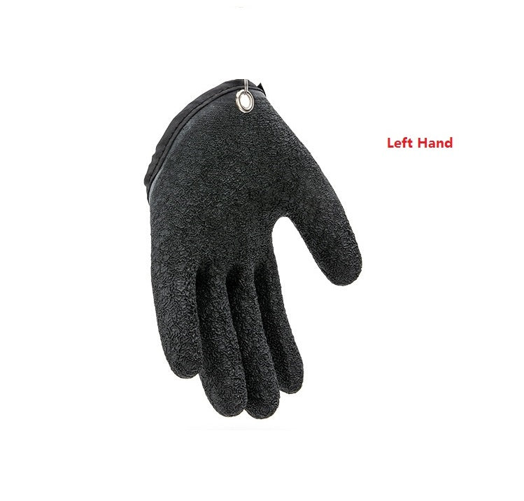 Anti Slip Fishing Gloves Puncture Resistant Latex