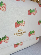 Coach Klare Crossbody With Strawberry Print