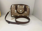 Coach X Peanuts Rowan Satchel Bag Signature Canvas