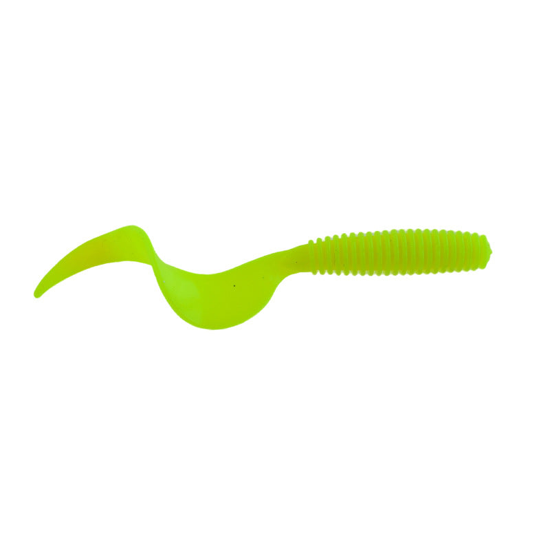 Soft Plastic Grub Fishing Worm Lure