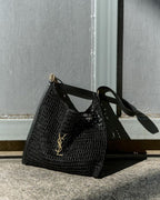 SAINT LAURENT YSL Raffia tote Bag