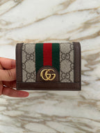 GG Gucci OPHIDIA CARD CASE WALLET