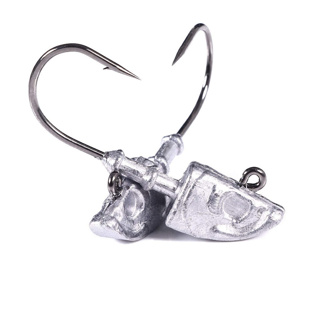 10Pcs Saltwater Swimbait Jig Heads for Bass (1/2oz, 10Pack)