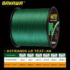 PE Braided Fishing Line 500m – 4 Strand 100% PE, Multi-Color & Solid Colors, 20-85lb, Saltwater Freshwater Carp Fishing