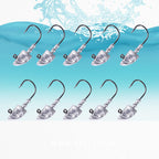 10Pcs Saltwater Swimbait Jig Heads for Bass (1/2oz, 10Pack)