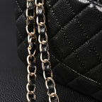 Chanel Classic Flap Bag – Black Quilted Caviar Leather with Gold-Tone Hardware