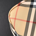 Burberry Vintage Check Canvas Crossbody Messenger Bag