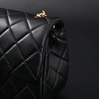 Chanel Classic Flap Mini Bag – Black Quilted Lambskin with Gold-Tone Hardware