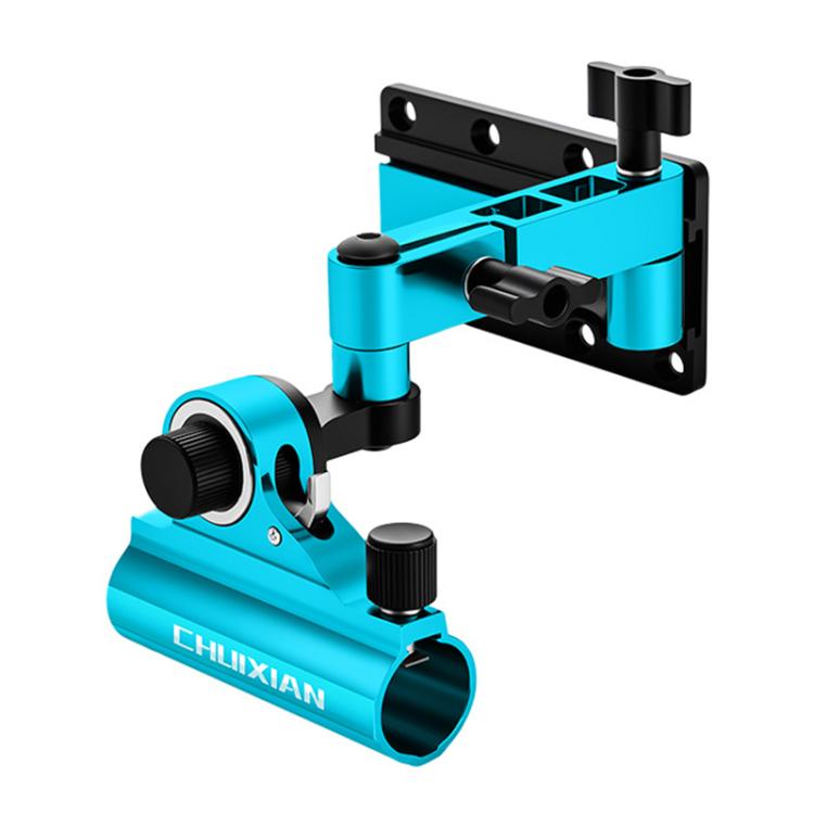 Folding Corner Fishing Box Rod Holder 360 Adjustable Aluminum Alloy Turret Bracket
