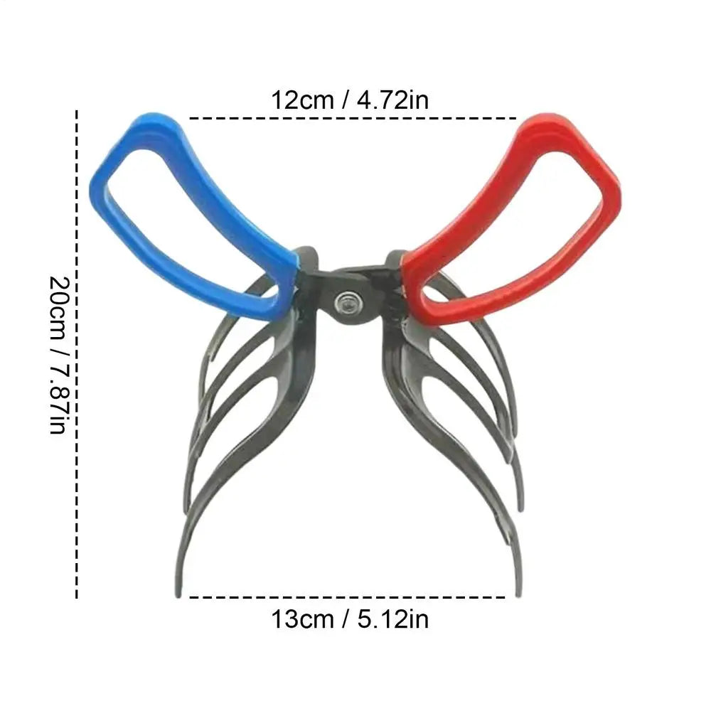 Metal Claw Fish Gripper – Non-Slip 2/3 Claw Fishing Tool