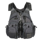 Breathable Fishing Life Vest | 11-Pocket 209 lb Flotation Jacket