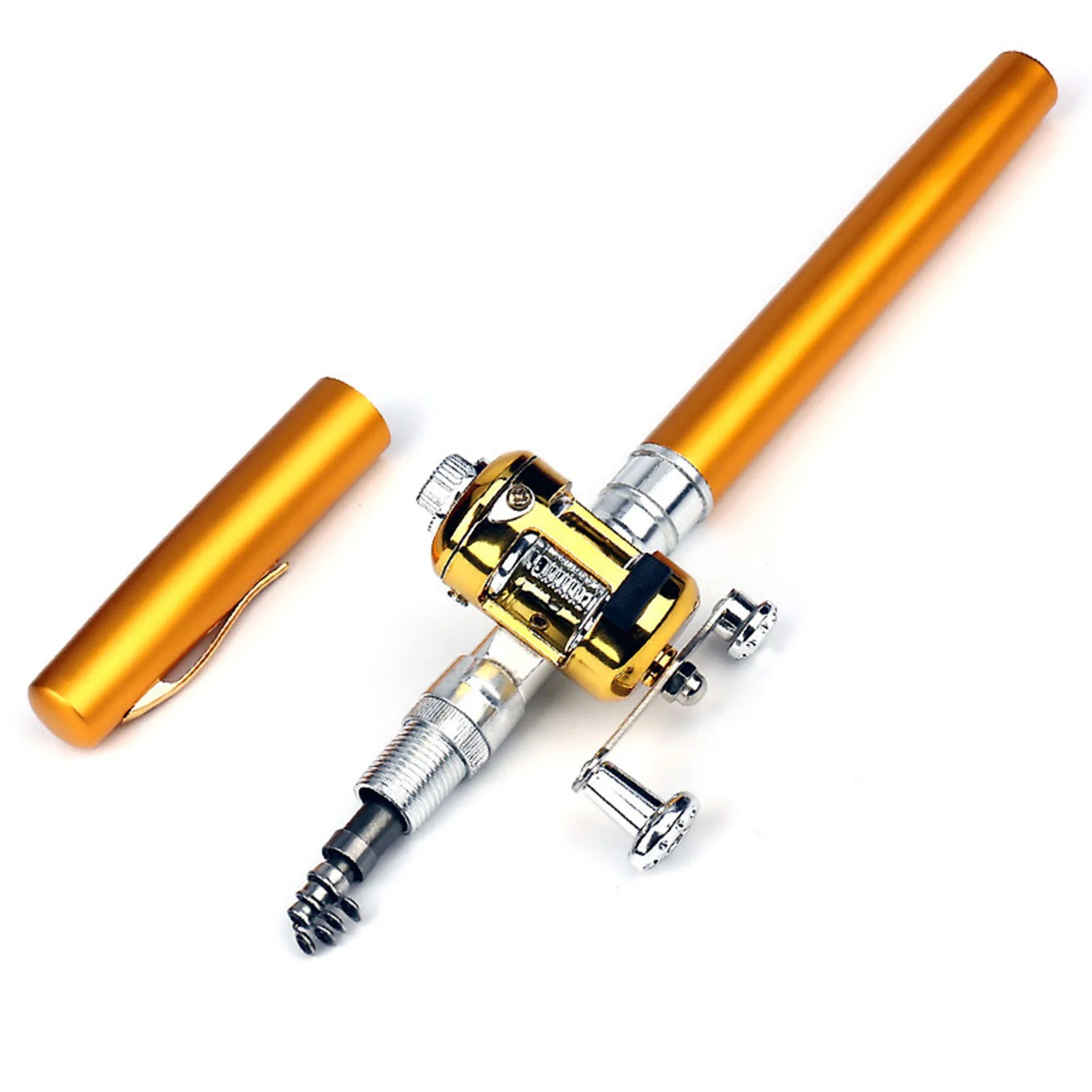 Mini Telescopic Fishing Rod & Reel Set – Freshwater & Saltwater