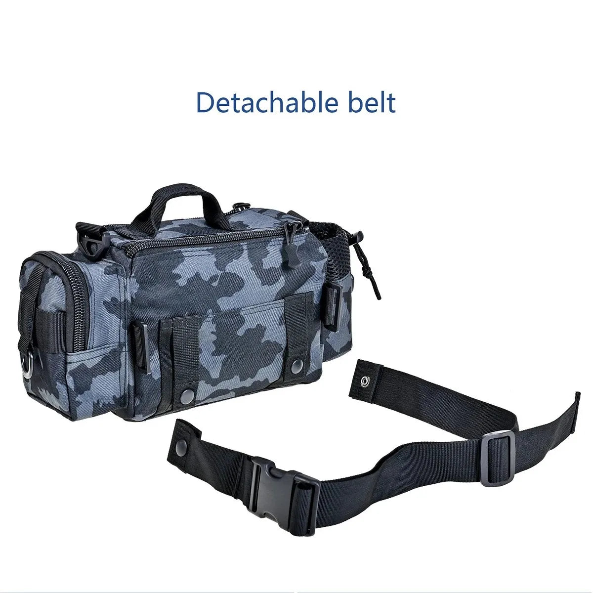 Fishing Tackle Bag with Shoulder Strap – Fresh & Saltwater