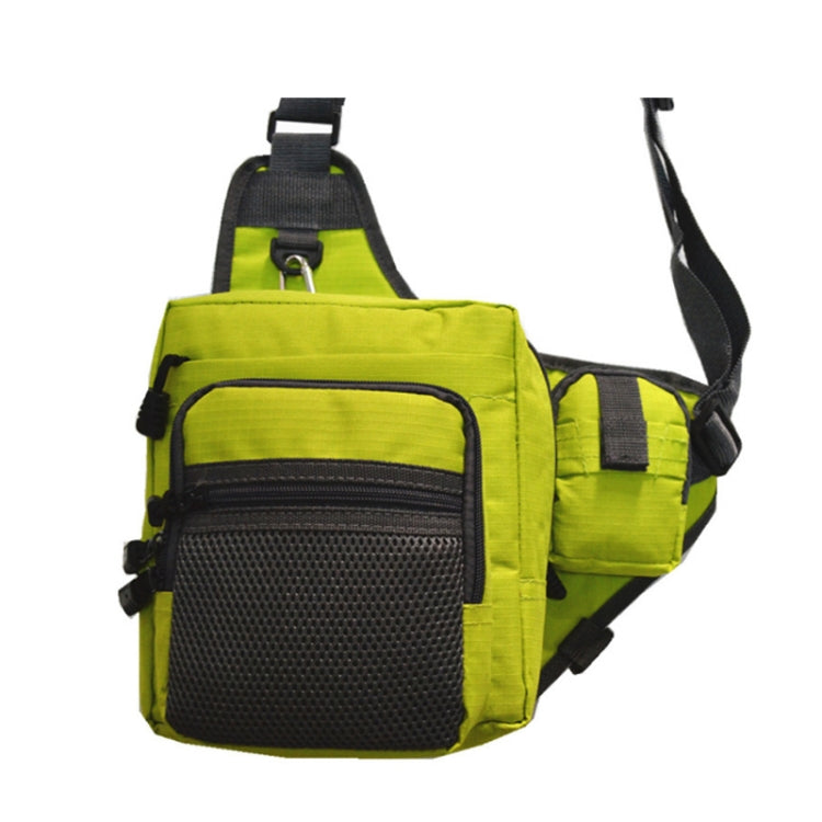 Outdoor Fishing Supplies Oxford Cloth Tricolor Fishing Crossbody Bag