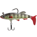5 PCS Fish-Bait Road Sub-Bait Lead Fish With Single Hook And Three Anchor Hook Bait, 8cm 14g