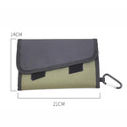Splitable Fish Bait Bag With 6 PVC Self-Sealing Stickers Classification Storage Hanging Bag