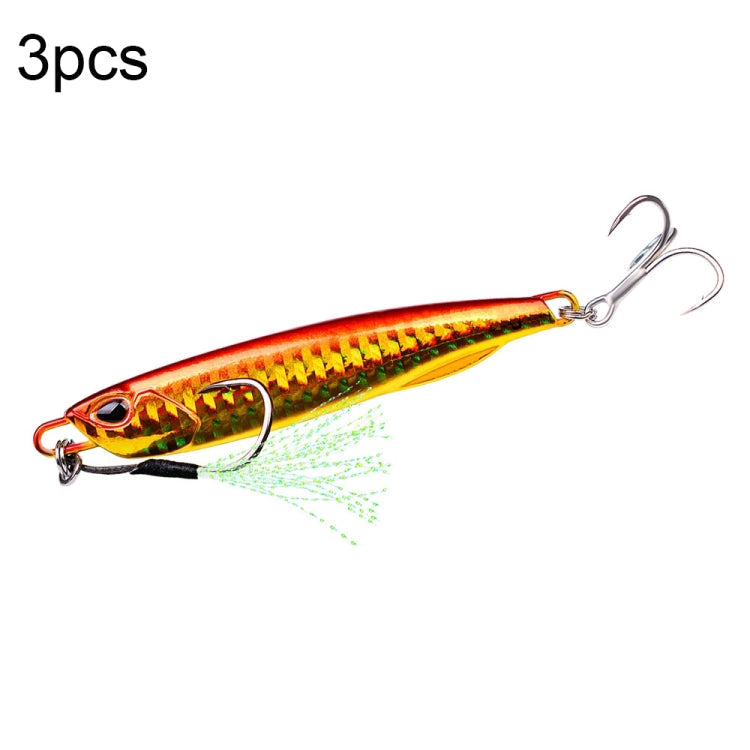 PROBEROS LF103 Simulation Metal Sea Fishing Bait, 10g, 15g, 20g, 30g, 40g, 50g