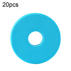 20pcsZX07 Foam Main Spool Reinforced Reel Fishing Supplies, Foam Main Spool Blue, Foam Main Spool Yellow