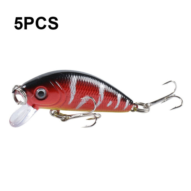 5 PCS M0081 5cm 3.6g Bionic Lure Mino Plastic Hard Lure, M0081 1, M0081 2, M0081 3, M0081 4, M0081 6, M0081 8