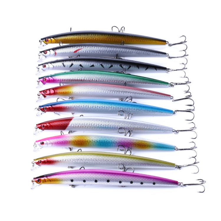 HENGJIA MI101 18cm 26g Long-distance Casting Sea Fishing Fake Lures Minnow Baits, MI101 (5), MI101 (1), MI101 (2), MI101 (3), MI101 (6), MI101 (8), MI101 (9), MI101 (10), MI101 (10 Colors)