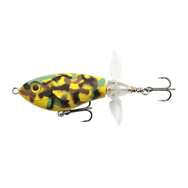 Double Paddle Tractor Surface Tether Roadrunner Fake Lure Long-distance Casting Lure, DF065 9g, DF080 16g