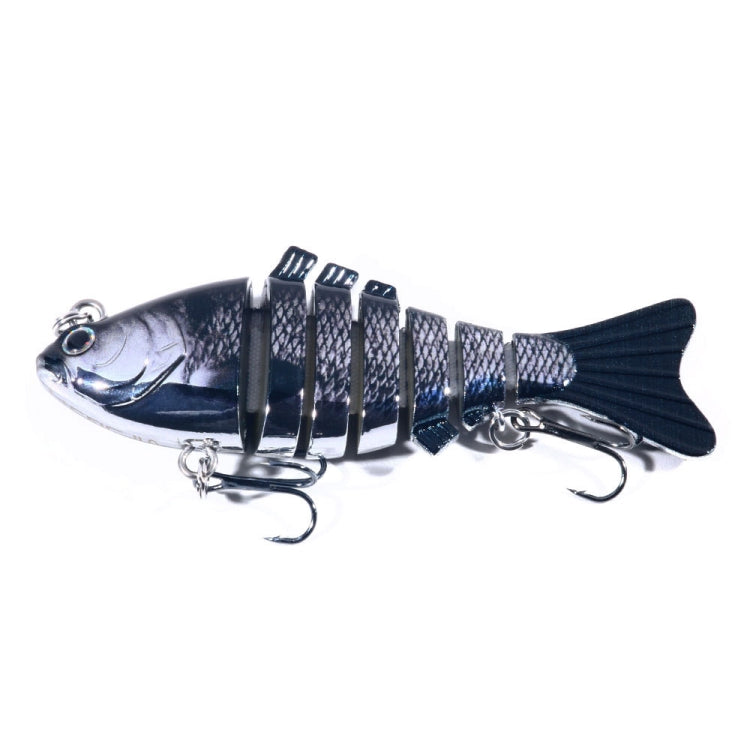 HENGJIA 10cm 24g Bionic Multi-Section Fish Bait Plastic Electroplating Fake Bait, JM060 (6), JM060 (1), JM060 (2), JM060 (3), JM060 (4), JM060 (5)