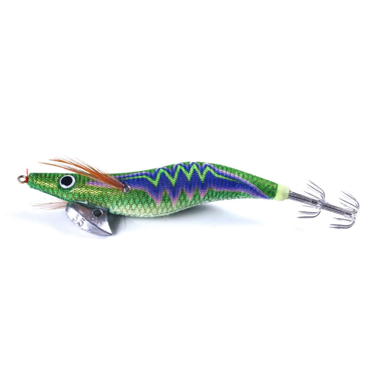 HENGJIA 14cm 20g Night Light Wood Shrimp Fake Bait Squid Hook Luya Bait, 1, 2, 3, 4, 5, 6, 7, 8, 9, 10, 10 Colors