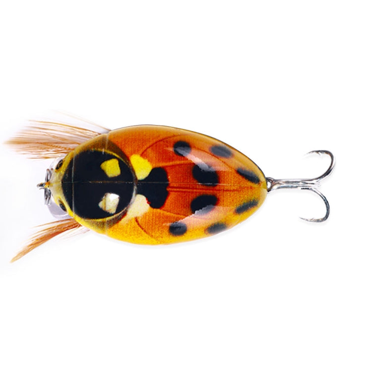 HENGJIA Insect Floating Water Bionic Bait Beetle Water Surface Bass Tap Fake Bait, 1, 2, 3, 4, 5, 6, 7, 8, 8 Colors Bagged, 8 Colors Boxed