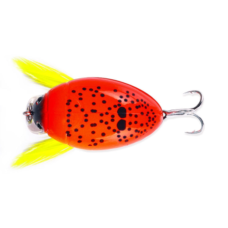 HENGJIA Insect Floating Water Bionic Bait Beetle Water Surface Bass Tap Fake Bait, 1, 2, 3, 4, 5, 6, 7, 8, 8 Colors Bagged, 8 Colors Boxed