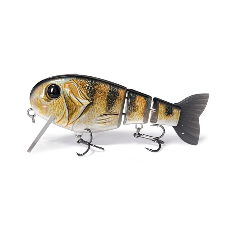 With Tongue Plate 3 Section Bionic Fish Lua Sea Fishing Freshwater Universal Floating Fake Bait