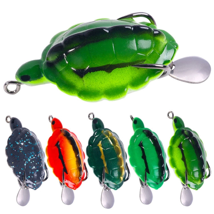 5colors /Set HENGJIA FO016 Lua Thunder Brogue Dummy Bait Turtle Sequins Fishing Bait, 5.7cm 11.7g