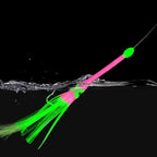 Luminous Bionic Hairtail String Hook Anti-bite Spanish Mackerel Fishing Set