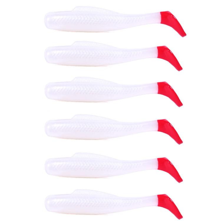 HENGJIA 6pcs / Box Outdoor Fishing Floating Soft Bait 8cm-5g Bionic False Lure, 1#, 2#, 3#, 4#, 5#, 6#