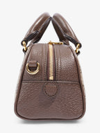 Gucci Ophidia Mini Gg Supreme-canvas Top-handle Bag