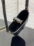 YSL Le 5 A 7 Mini Black Bag - 13x20x4cm